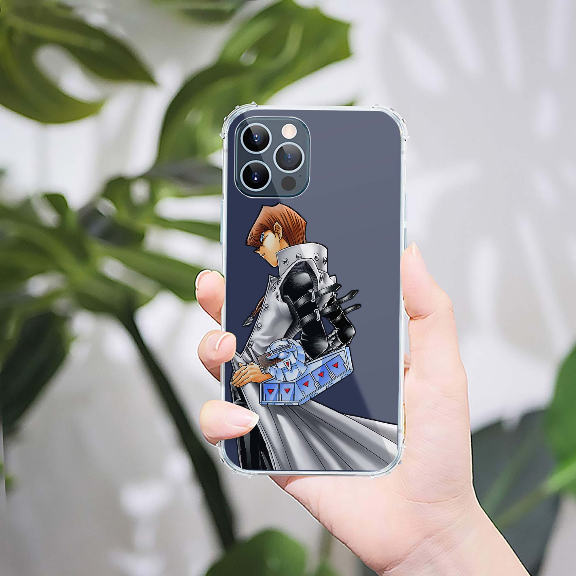 （画像用） 遊☆戯☆王 Yu-Gi-Oh! 【iPhone 12シリーズ対応】透明スマホケース（クリアソフトケース）
